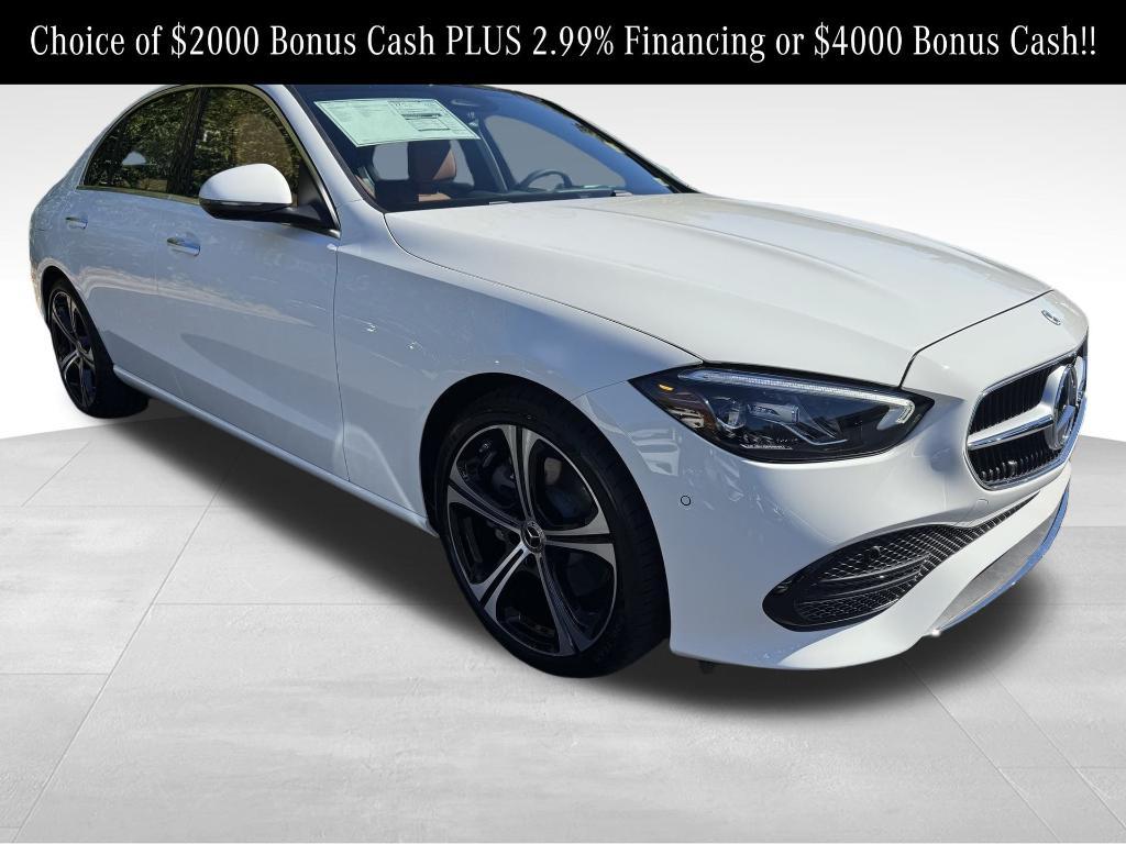 used 2025 Mercedes-Benz C-Class car, priced at $50,500