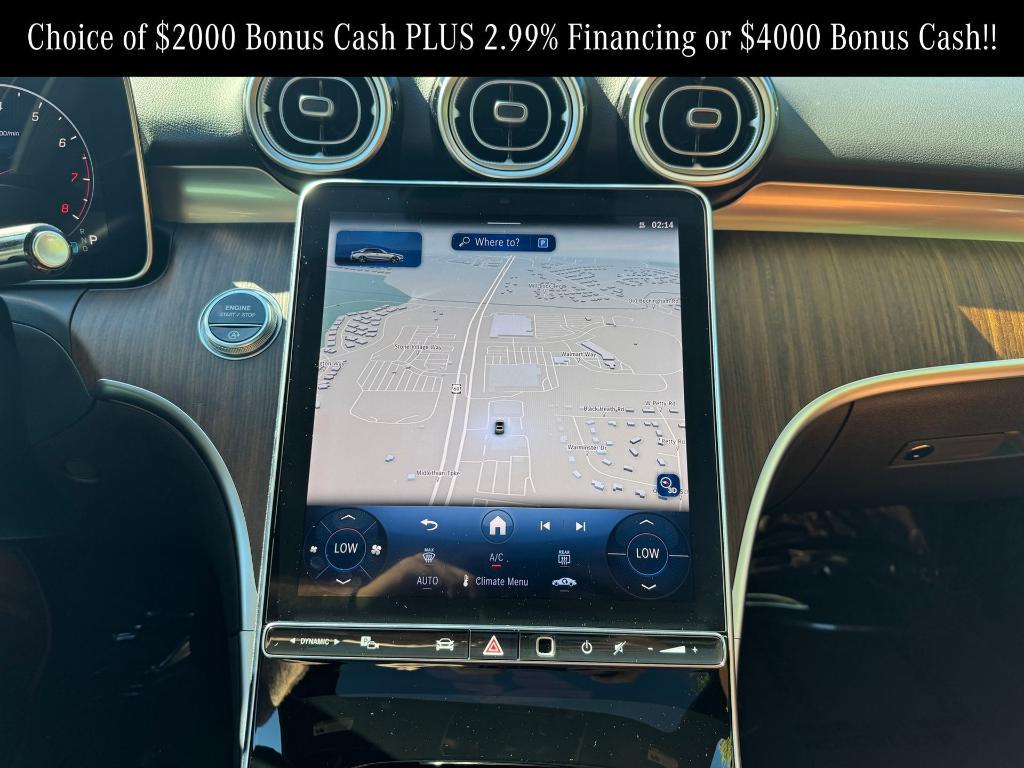 used 2025 Mercedes-Benz C-Class car, priced at $50,500
