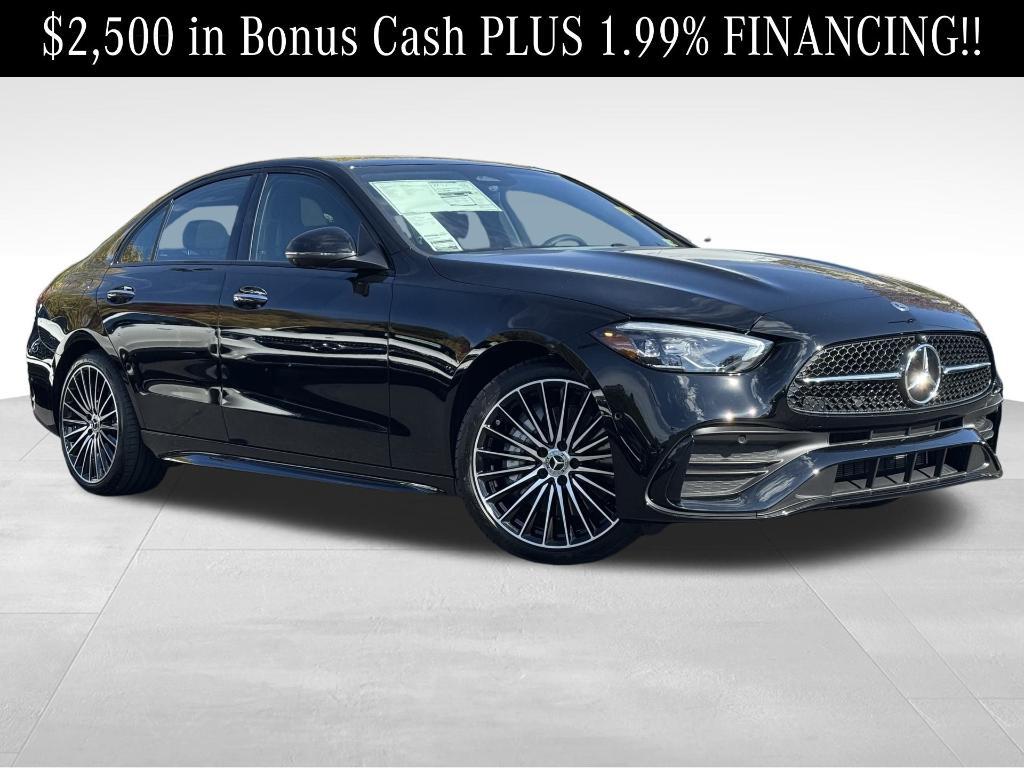 used 2025 Mercedes-Benz C-Class car, priced at $56,000