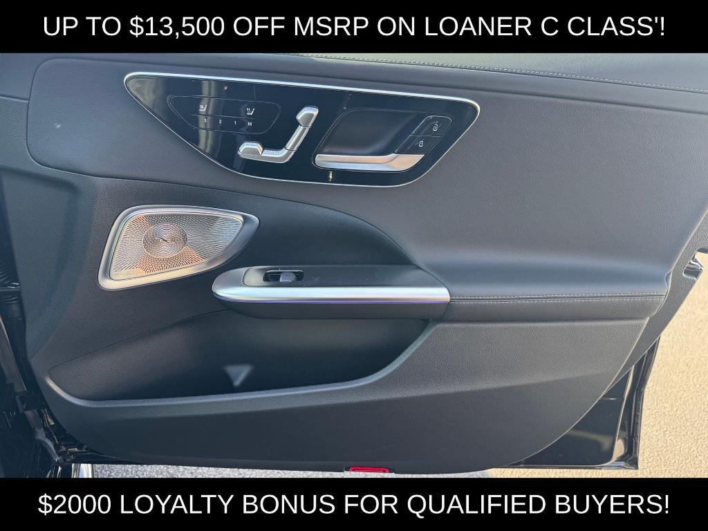 used 2025 Mercedes-Benz C-Class car, priced at $46,500