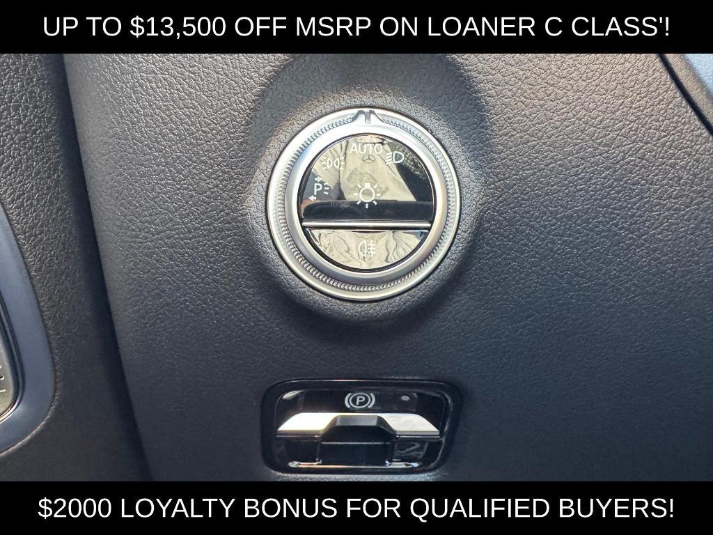 used 2025 Mercedes-Benz C-Class car, priced at $46,500