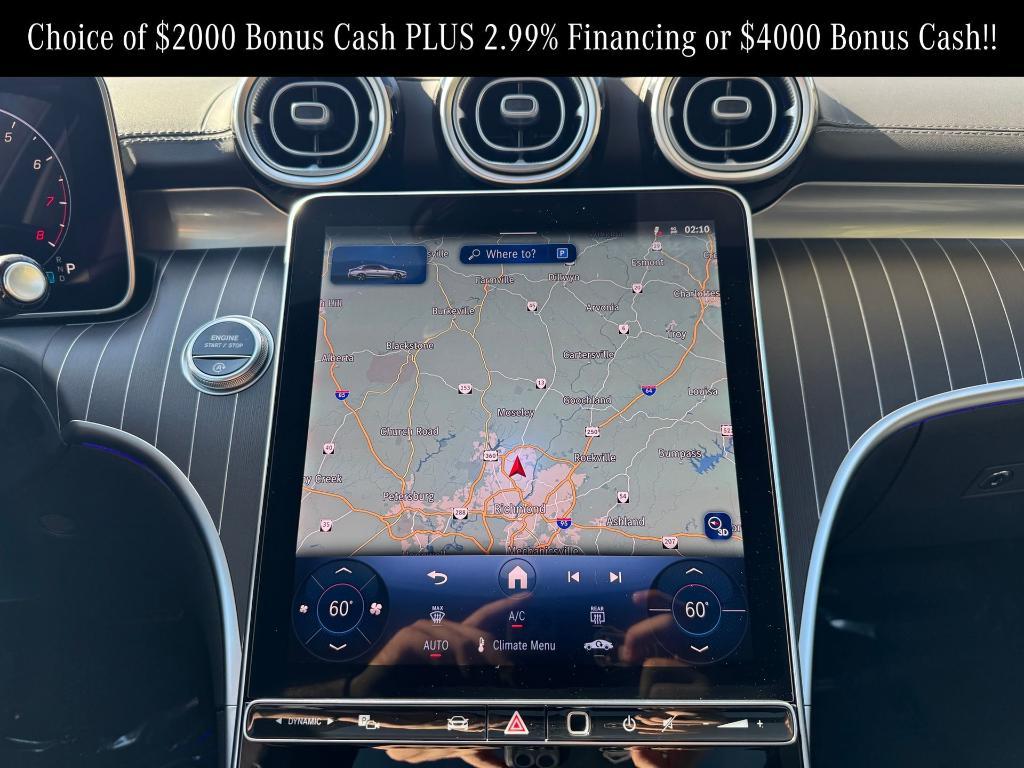 used 2025 Mercedes-Benz C-Class car, priced at $53,500