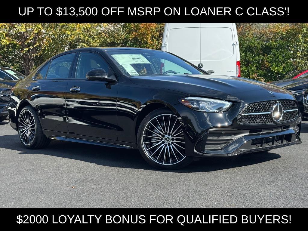 used 2025 Mercedes-Benz C-Class car, priced at $46,500