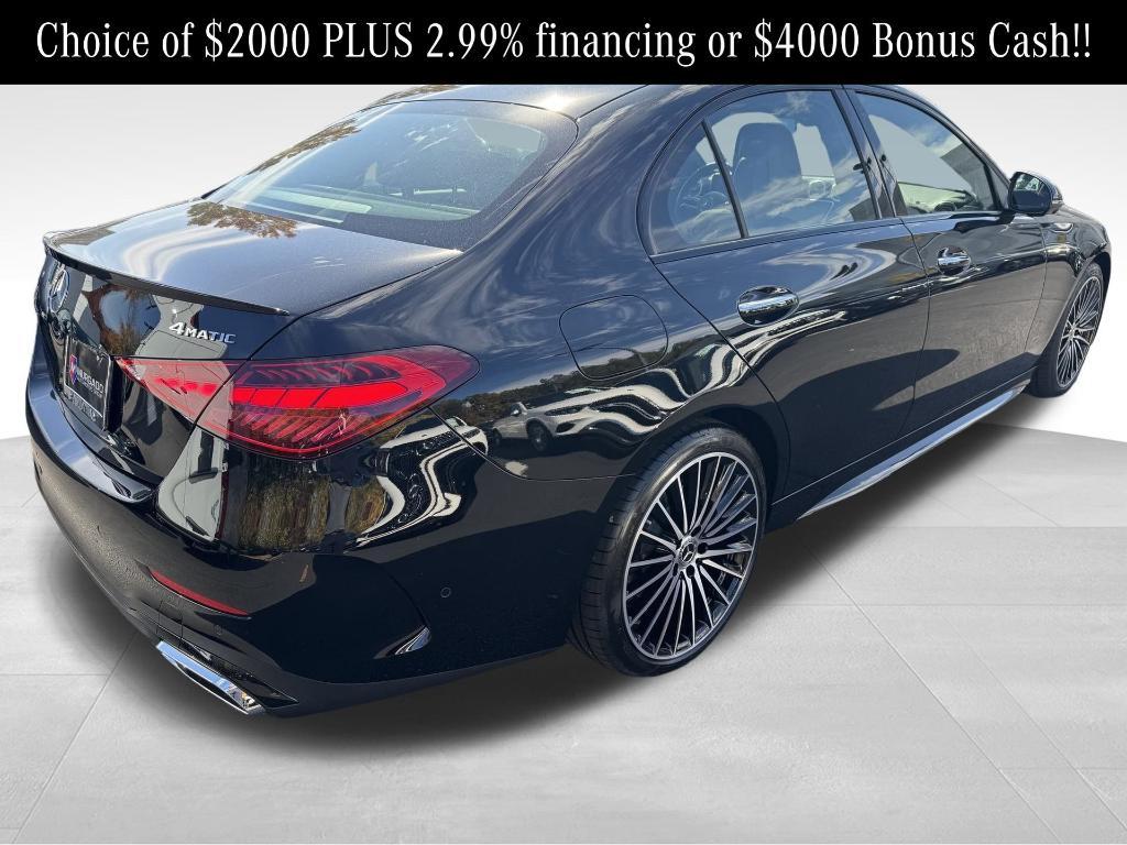 used 2025 Mercedes-Benz C-Class car, priced at $53,500
