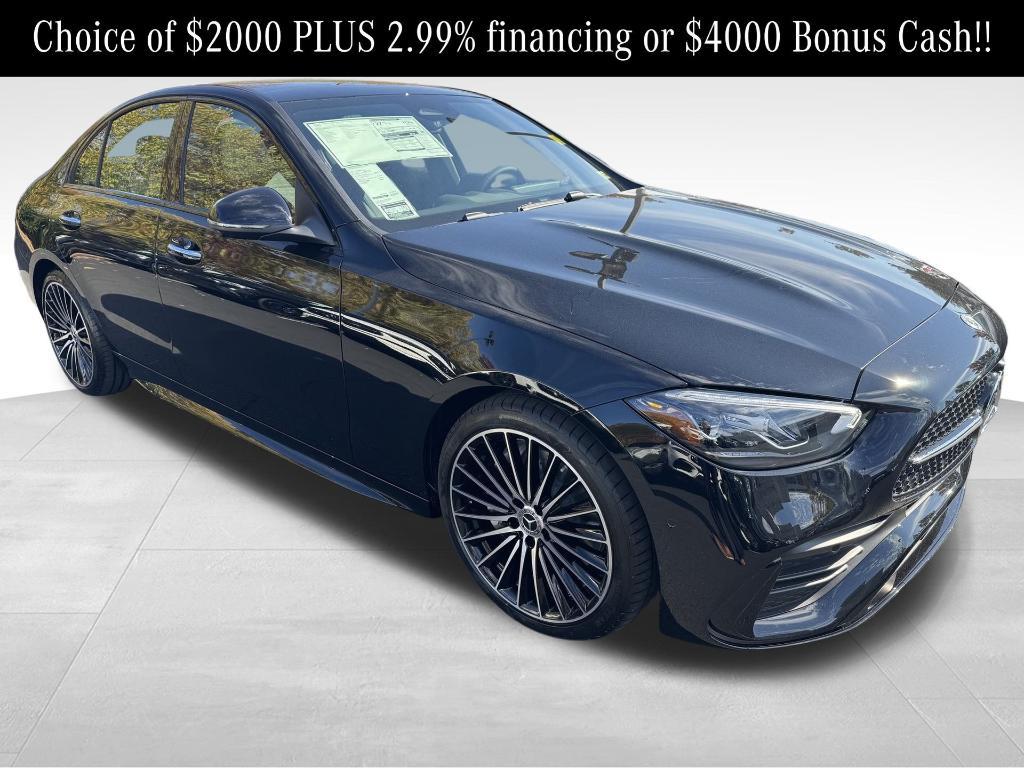 used 2025 Mercedes-Benz C-Class car, priced at $53,500