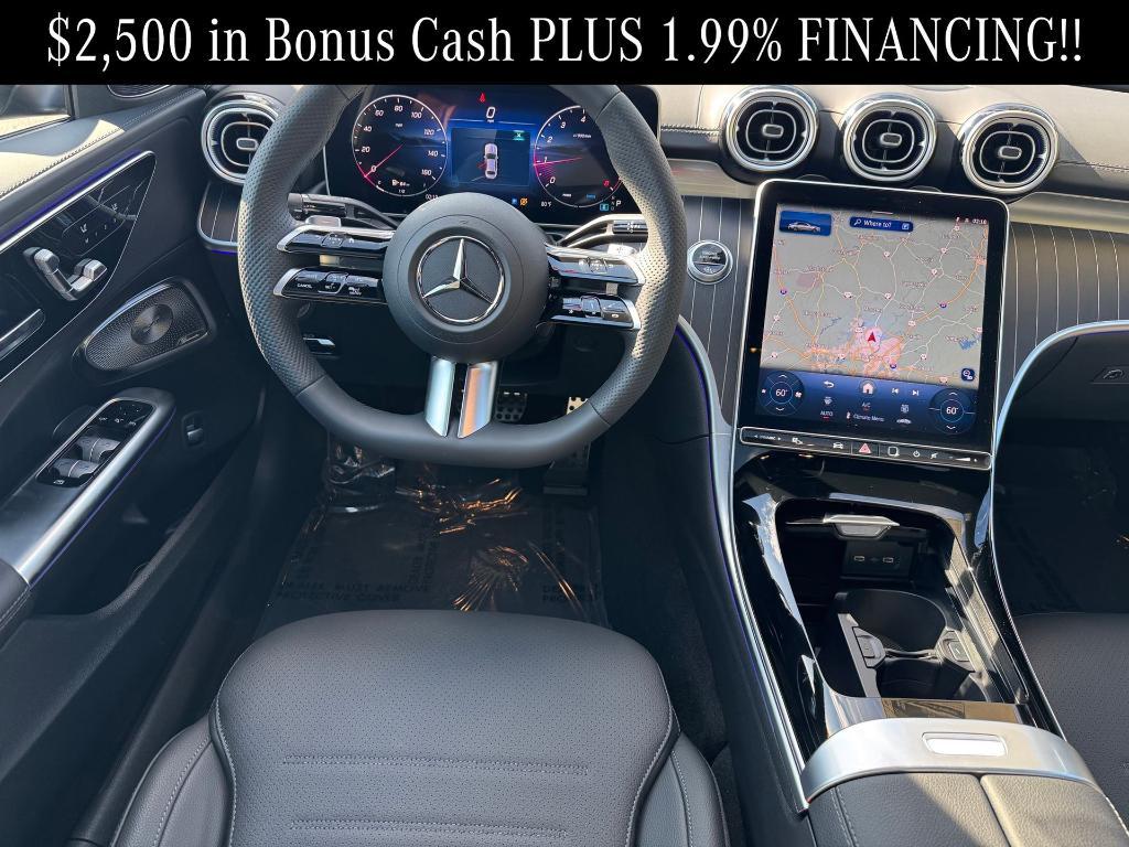 used 2025 Mercedes-Benz C-Class car, priced at $56,000