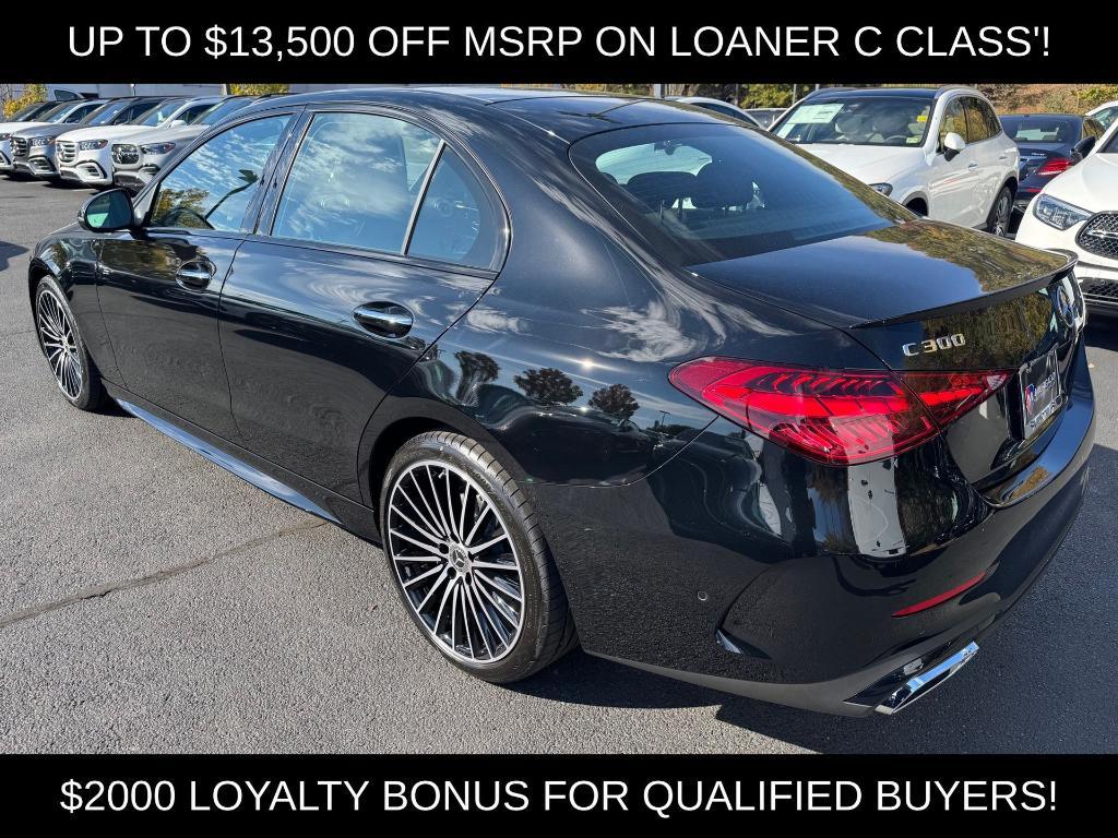 used 2025 Mercedes-Benz C-Class car, priced at $46,500