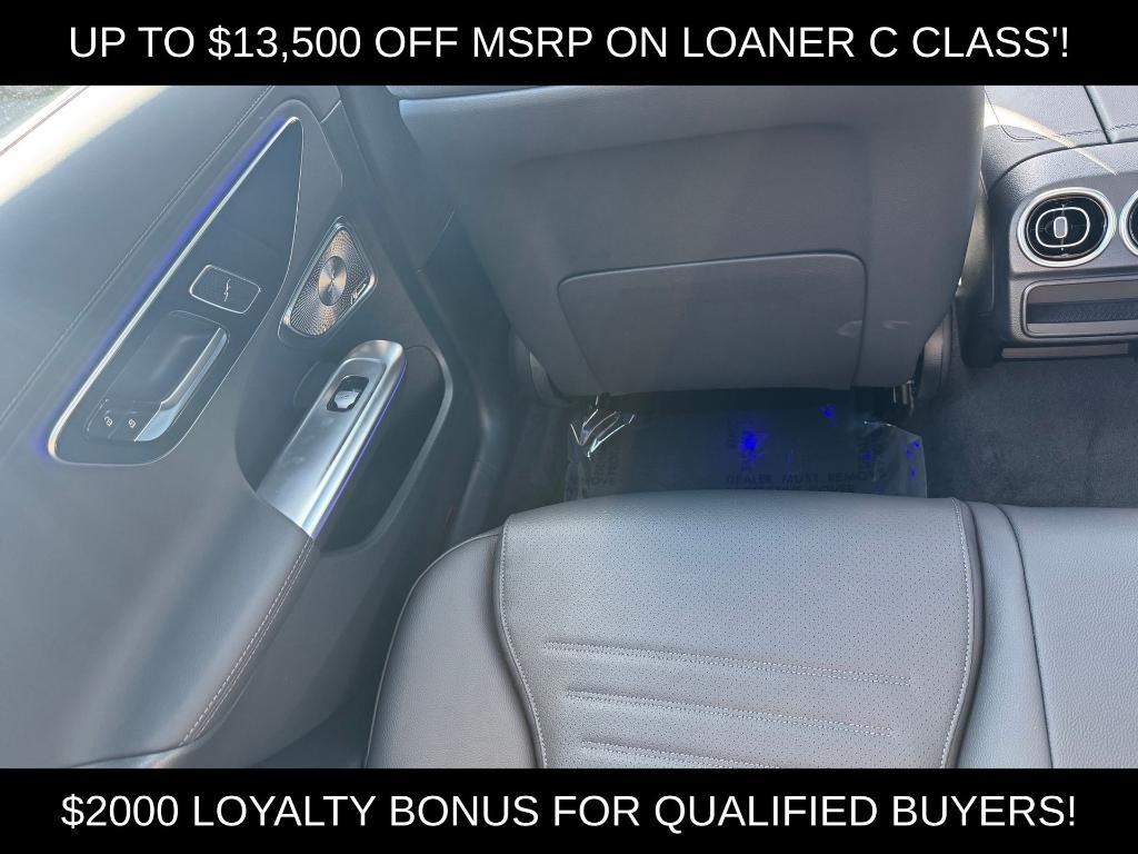 used 2025 Mercedes-Benz C-Class car, priced at $46,500