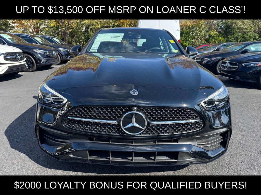 used 2025 Mercedes-Benz C-Class car, priced at $46,500