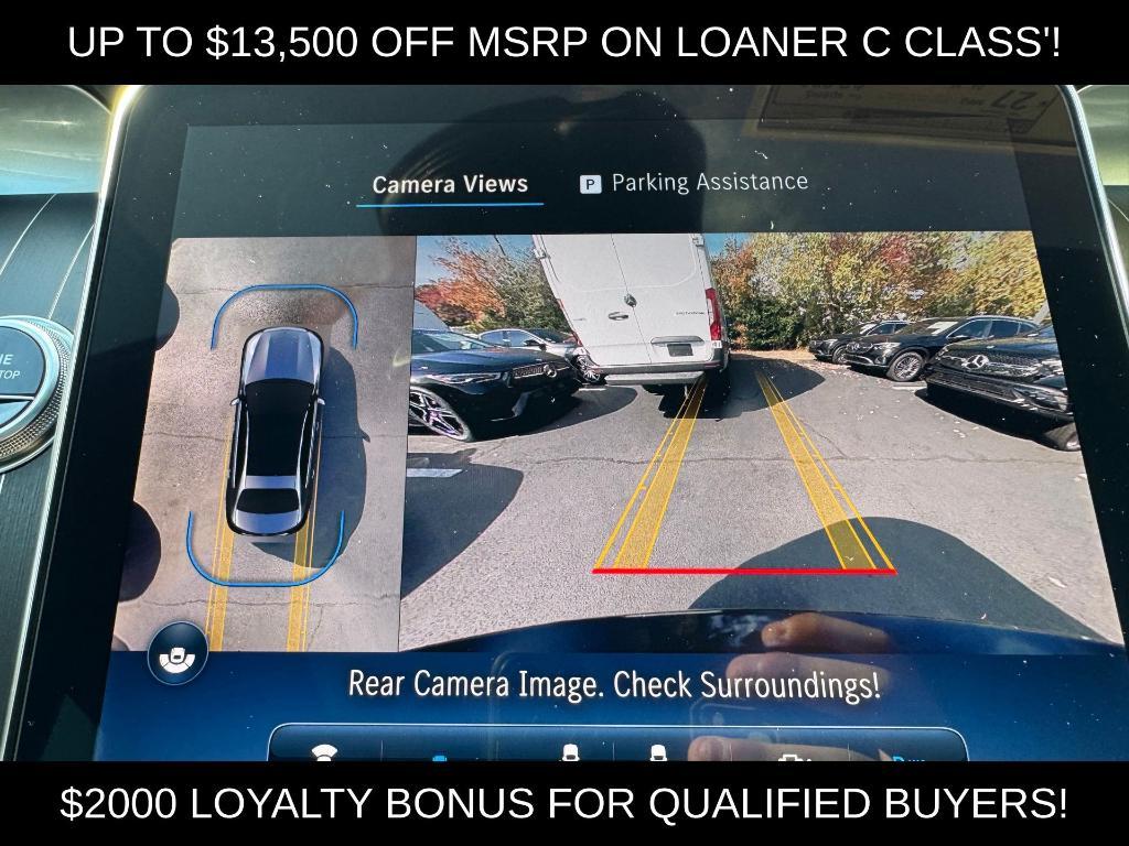 used 2025 Mercedes-Benz C-Class car, priced at $46,500