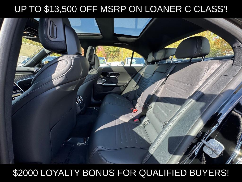 used 2025 Mercedes-Benz C-Class car, priced at $46,500