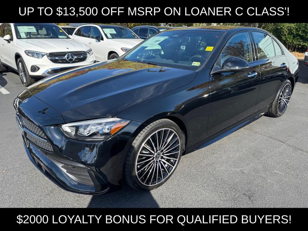 used 2025 Mercedes-Benz C-Class car, priced at $46,500
