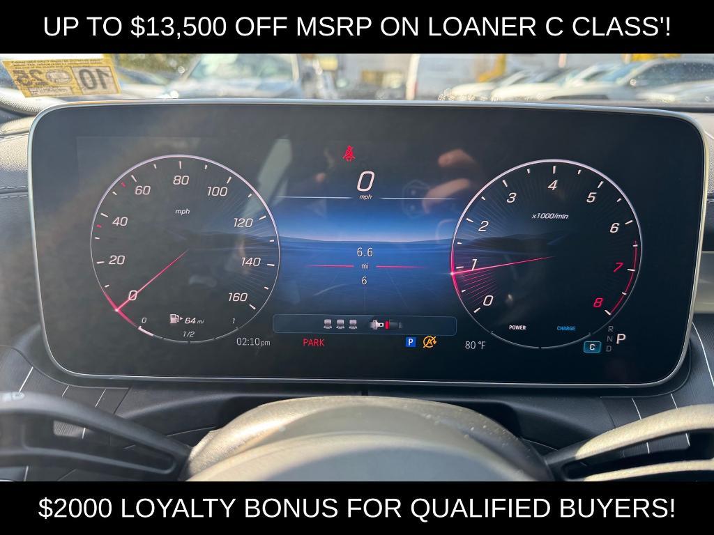 used 2025 Mercedes-Benz C-Class car, priced at $46,500