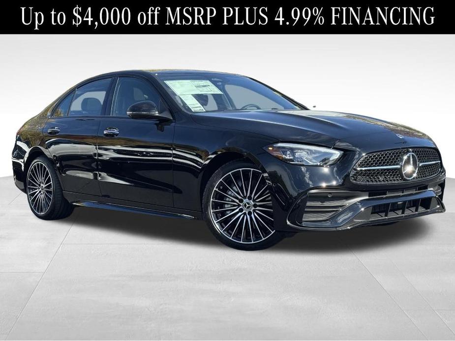 new 2025 Mercedes-Benz C-Class car, priced at $60,295