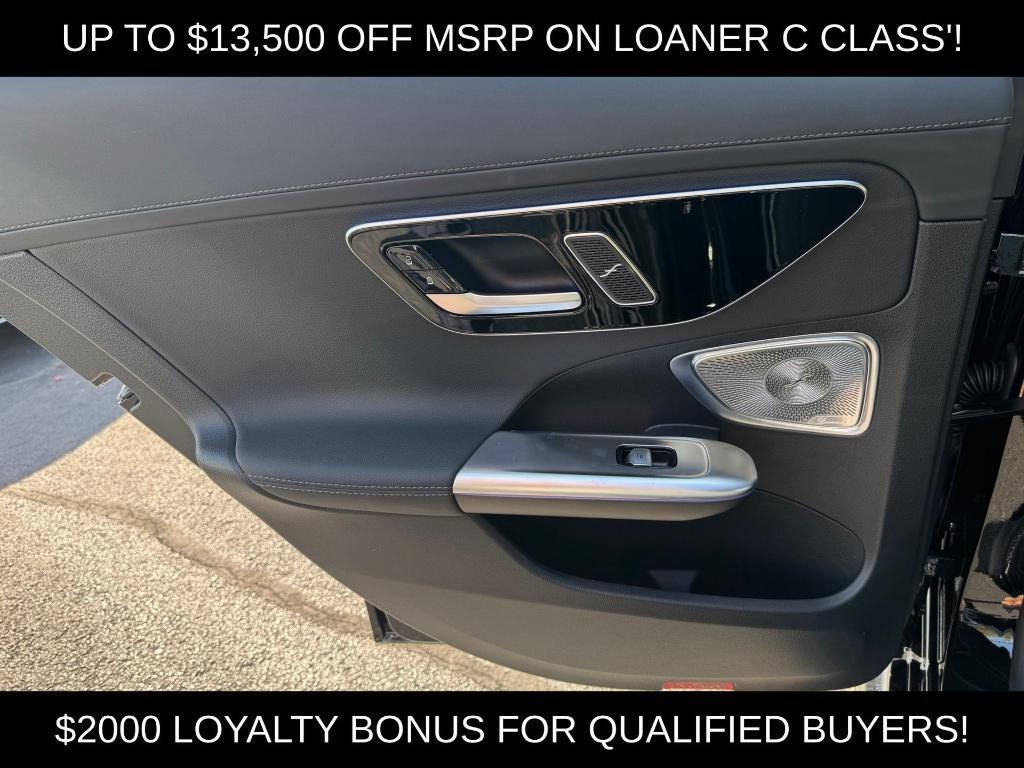 used 2025 Mercedes-Benz C-Class car, priced at $46,500