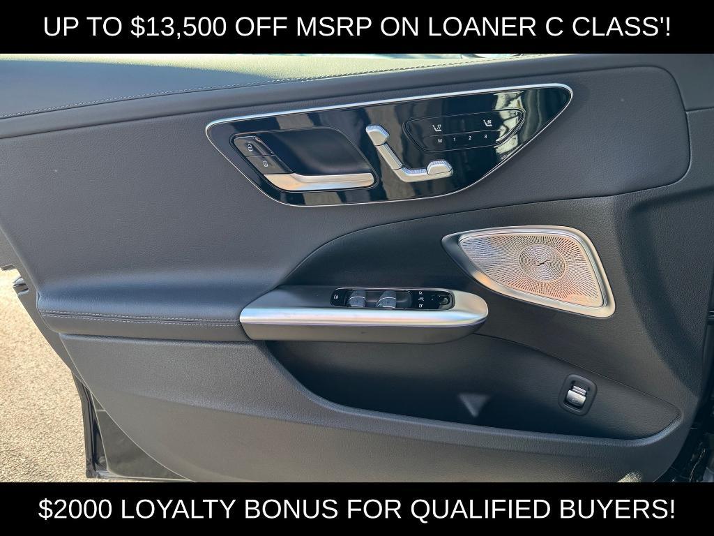 used 2025 Mercedes-Benz C-Class car, priced at $46,500