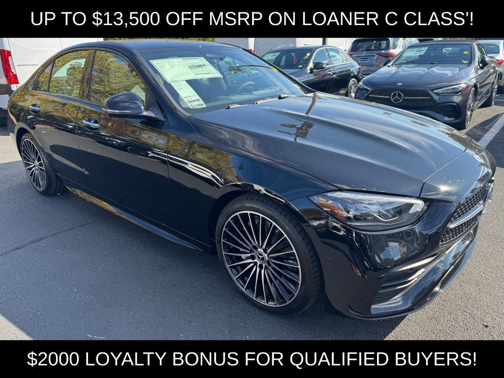 used 2025 Mercedes-Benz C-Class car, priced at $46,500