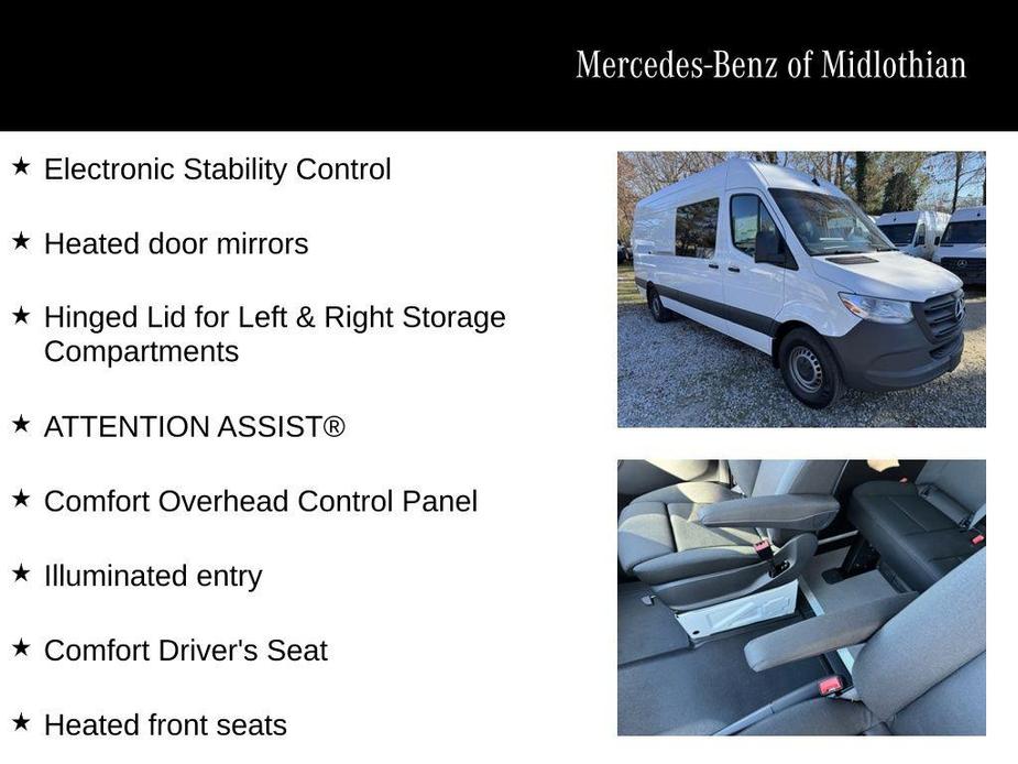 used 2024 Mercedes-Benz Sprinter 2500 car, priced at $54,000