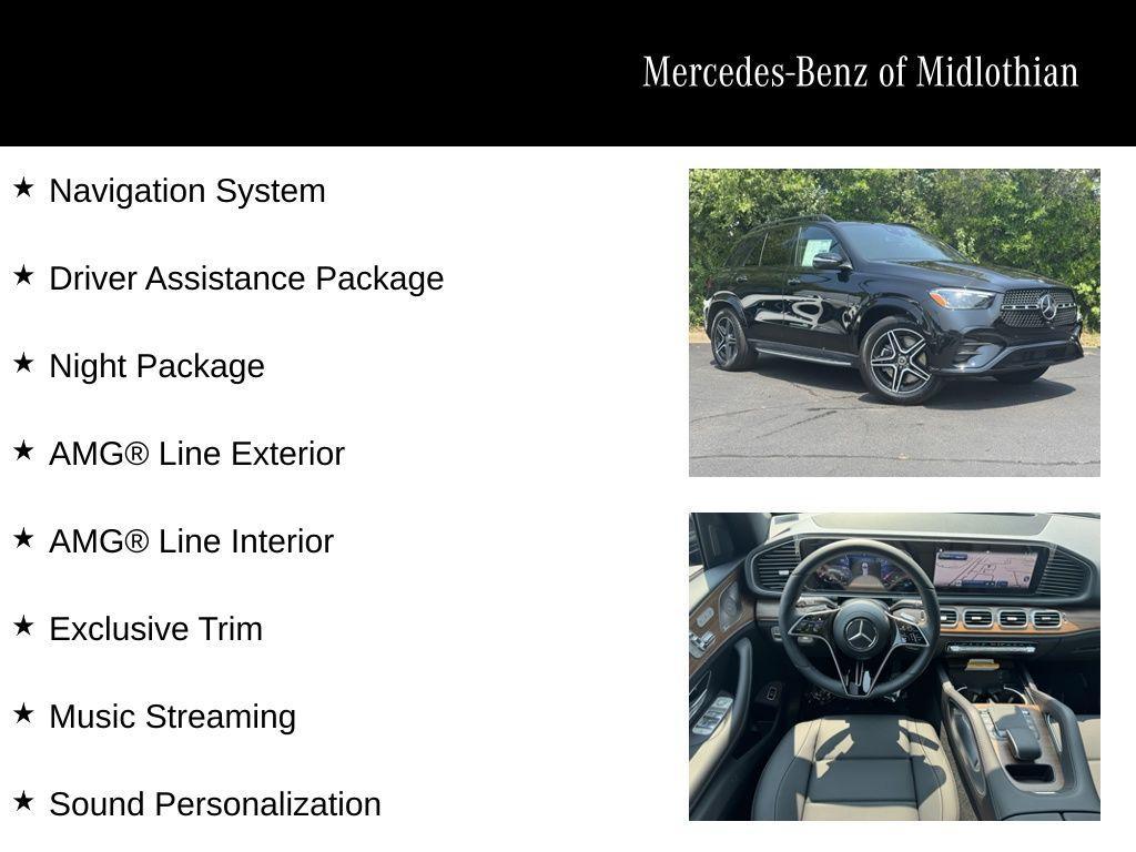 new 2025 Mercedes-Benz GLE 450 car, priced at $83,050
