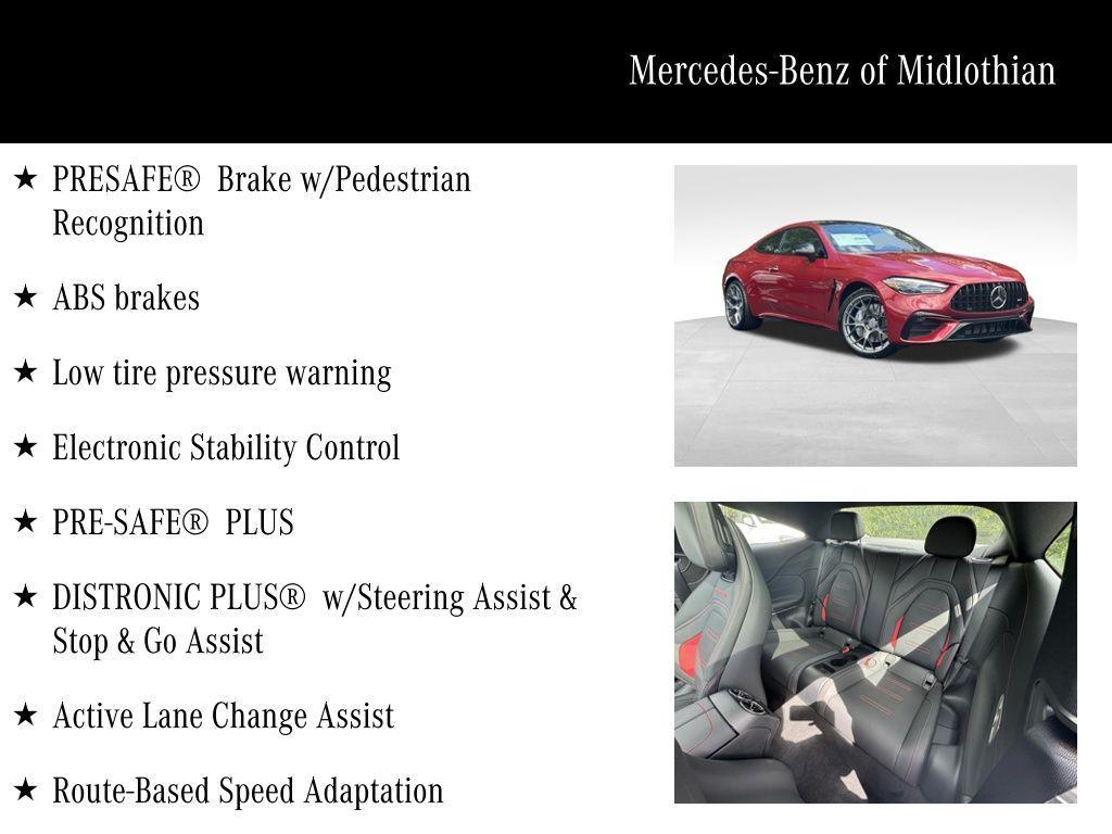 new 2026 Mercedes-Benz AMG CLE 53 car, priced at $86,970