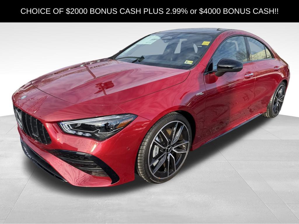 used 2025 Mercedes-Benz AMG CLA 35 car, priced at $61,150