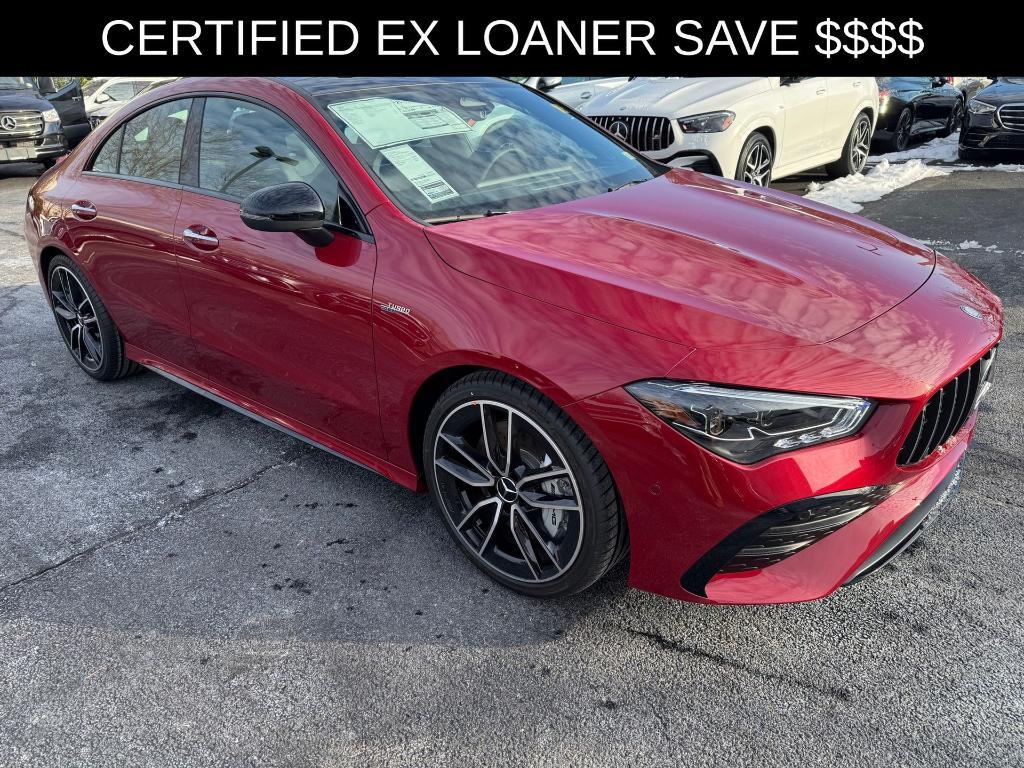 used 2025 Mercedes-Benz AMG CLA 35 car, priced at $61,150