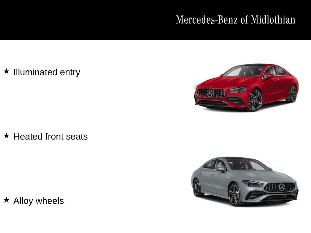 new 2025 Mercedes-Benz AMG CLA 35 car, priced at $63,150