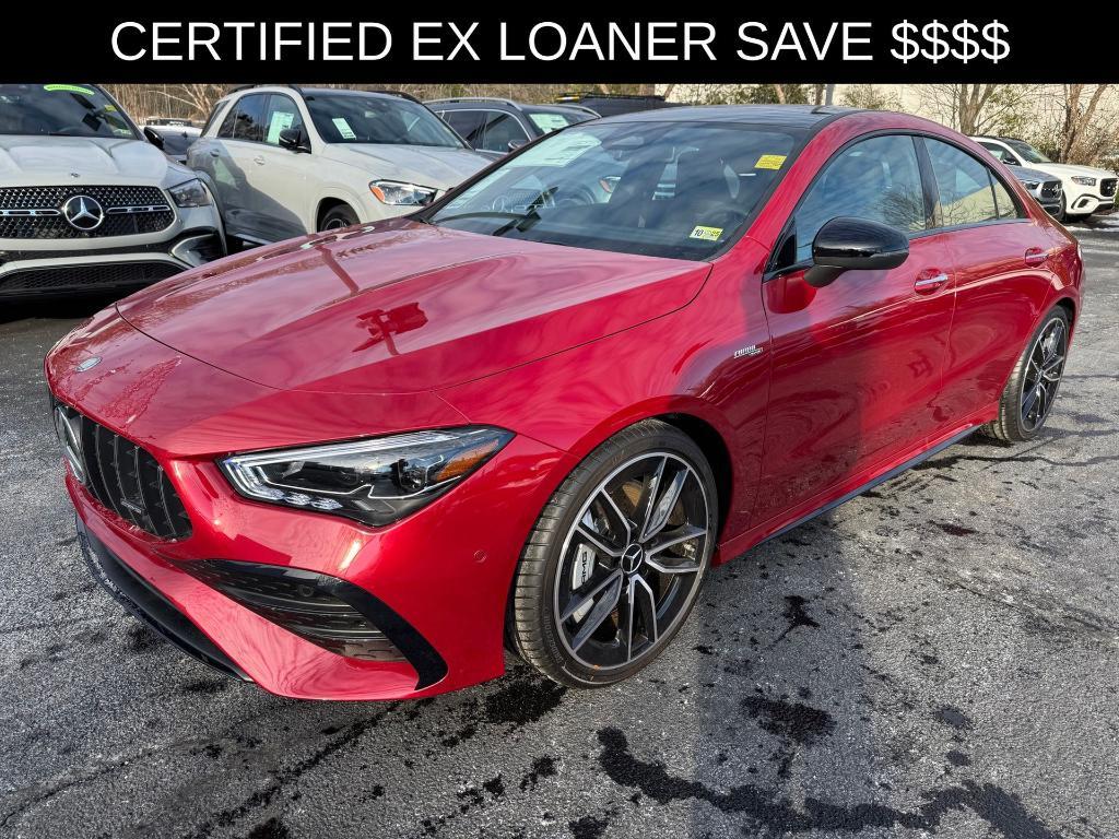 used 2025 Mercedes-Benz AMG CLA 35 car, priced at $61,150