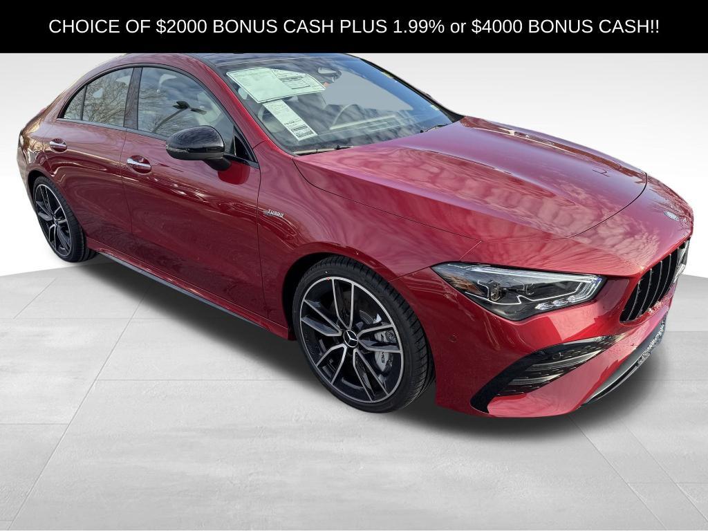 used 2025 Mercedes-Benz AMG CLA 35 car, priced at $61,150