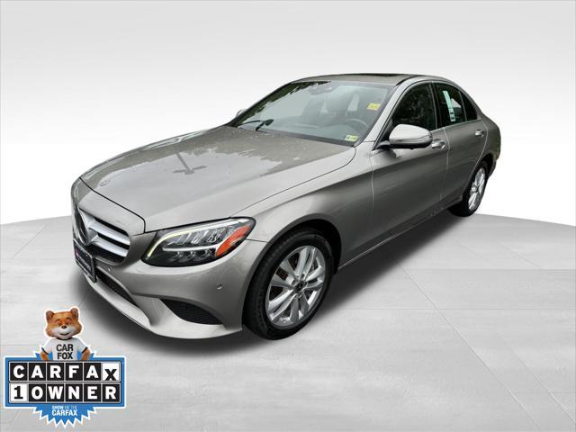 used 2019 Mercedes-Benz C-Class car, priced at $16,000