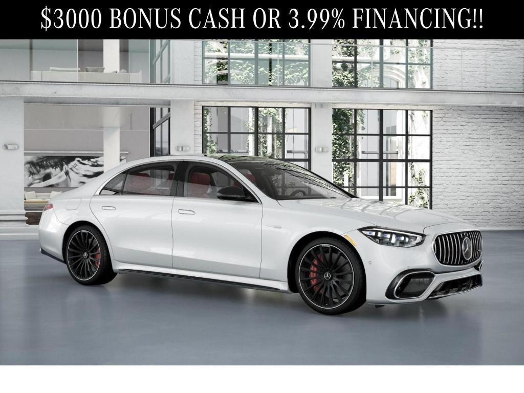 new 2026 Mercedes-Benz AMG S 63 E car, priced at $208,945