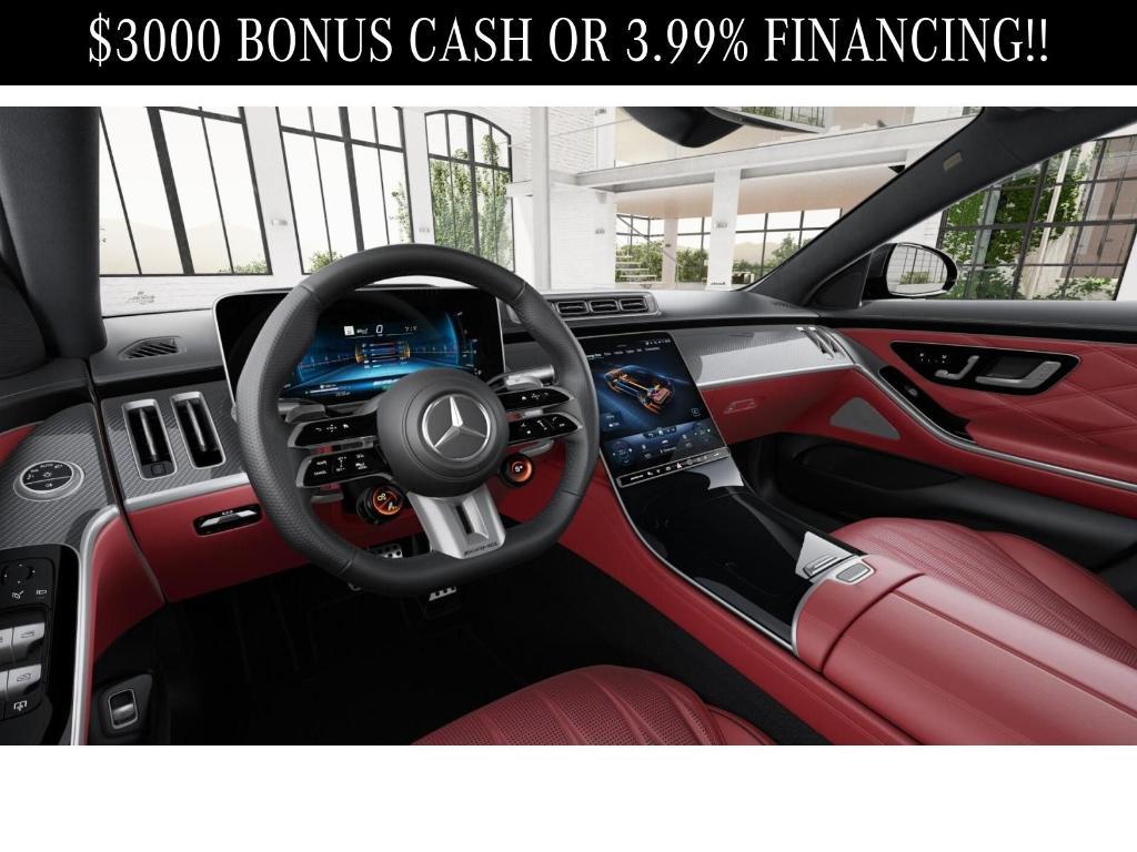 new 2026 Mercedes-Benz AMG S 63 E car, priced at $208,945