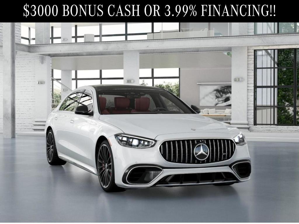 new 2026 Mercedes-Benz AMG S 63 E car, priced at $208,945