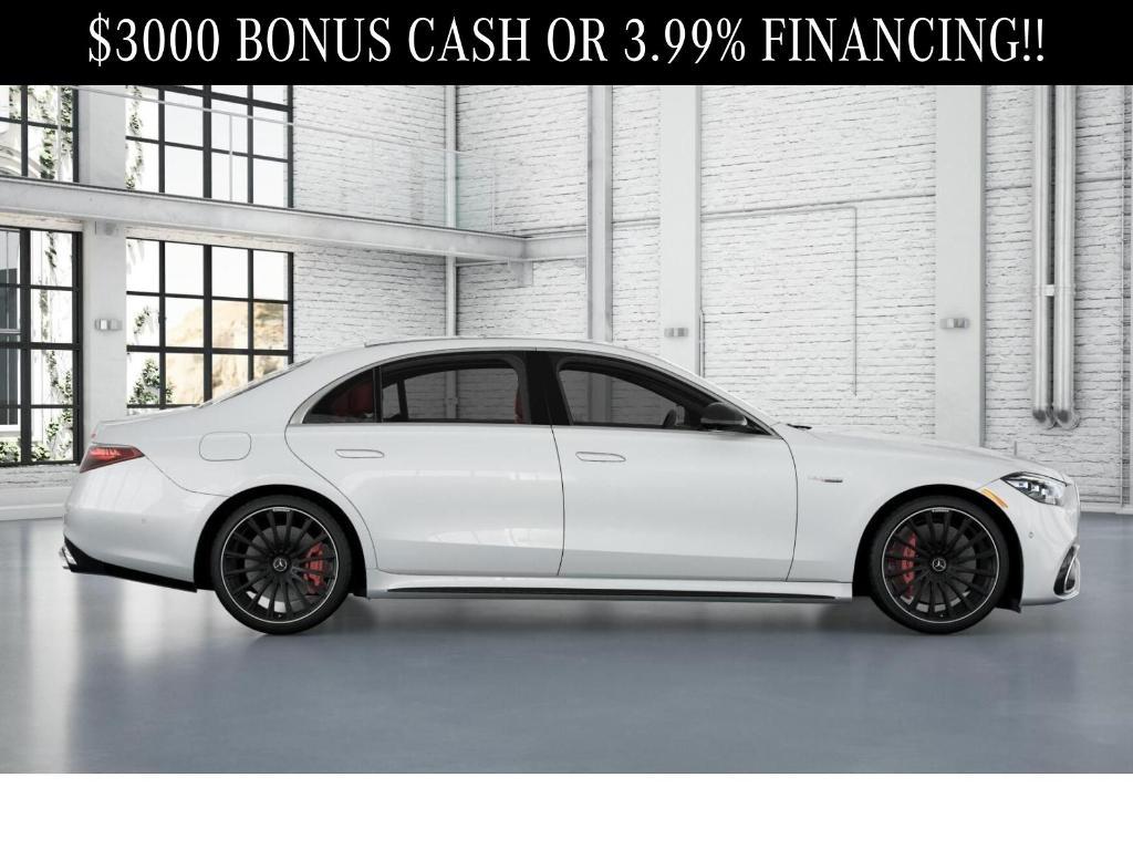new 2026 Mercedes-Benz AMG S 63 E car, priced at $208,945