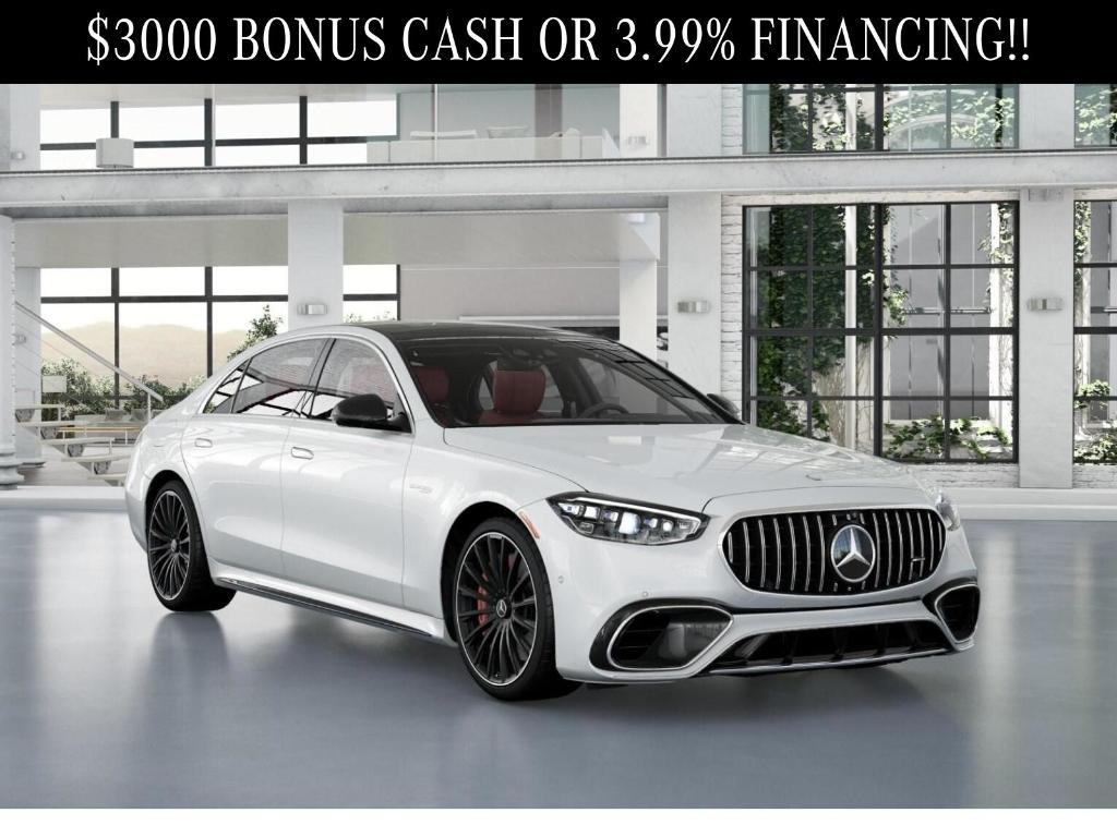 new 2026 Mercedes-Benz AMG S 63 E car, priced at $208,945