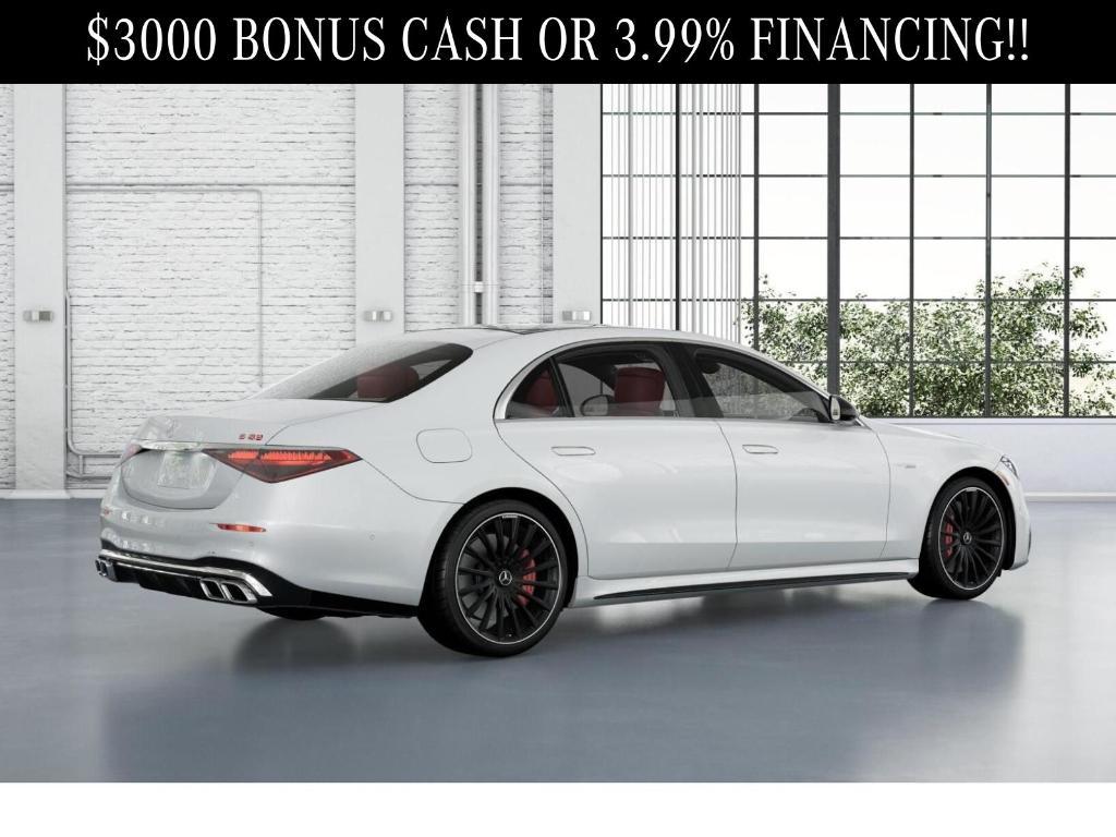 new 2026 Mercedes-Benz AMG S 63 E car, priced at $208,945