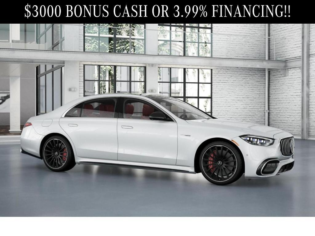 new 2026 Mercedes-Benz AMG S 63 E car, priced at $208,945