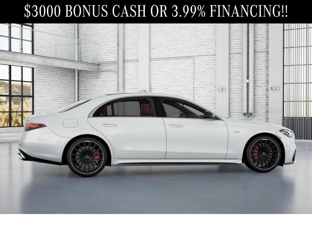 new 2026 Mercedes-Benz AMG S 63 E car, priced at $208,945