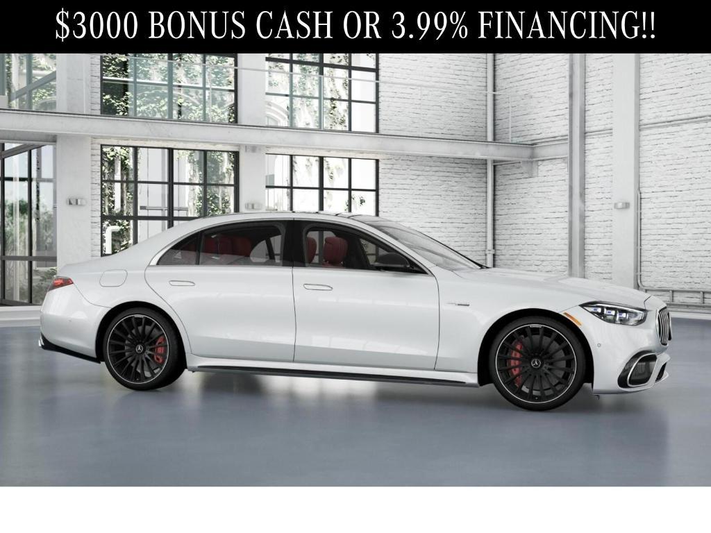new 2026 Mercedes-Benz AMG S 63 E car, priced at $208,945