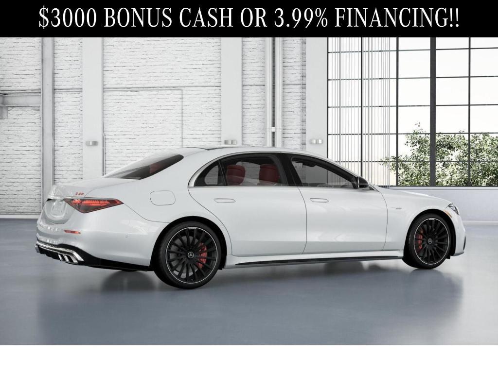 new 2026 Mercedes-Benz AMG S 63 E car, priced at $208,945
