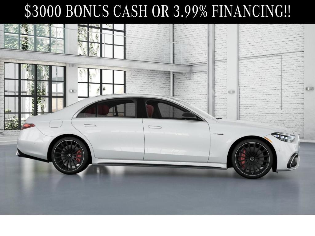 new 2026 Mercedes-Benz AMG S 63 E car, priced at $208,945