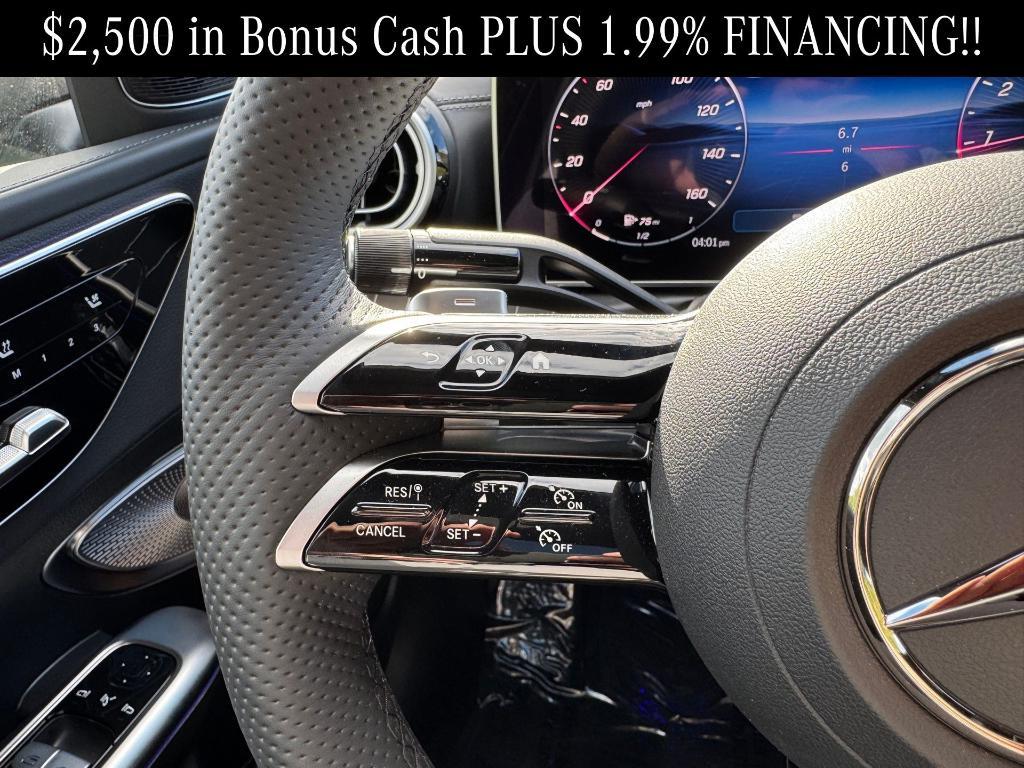 used 2025 Mercedes-Benz C-Class car, priced at $59,900