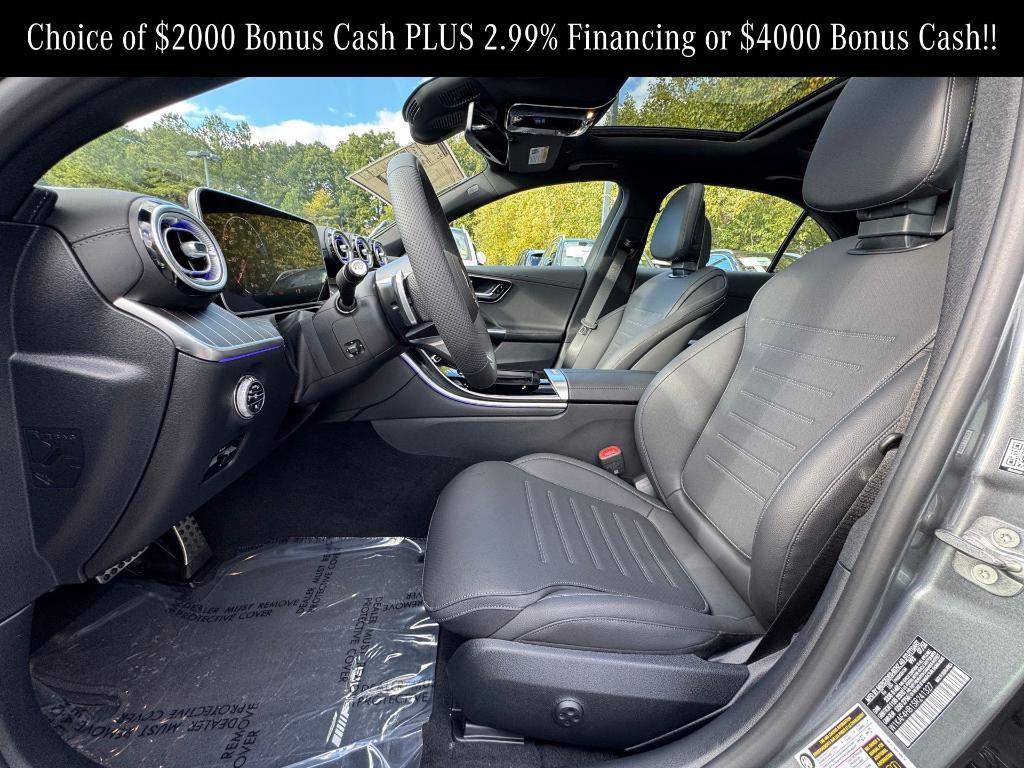 used 2025 Mercedes-Benz C-Class car, priced at $53,500