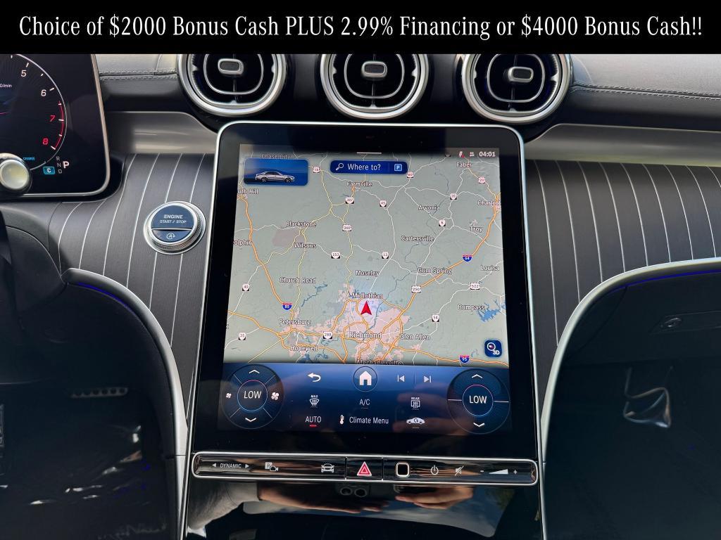 used 2025 Mercedes-Benz C-Class car, priced at $53,500