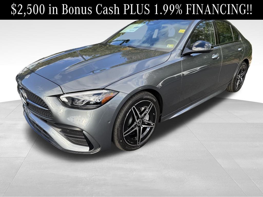 used 2025 Mercedes-Benz C-Class car, priced at $59,900