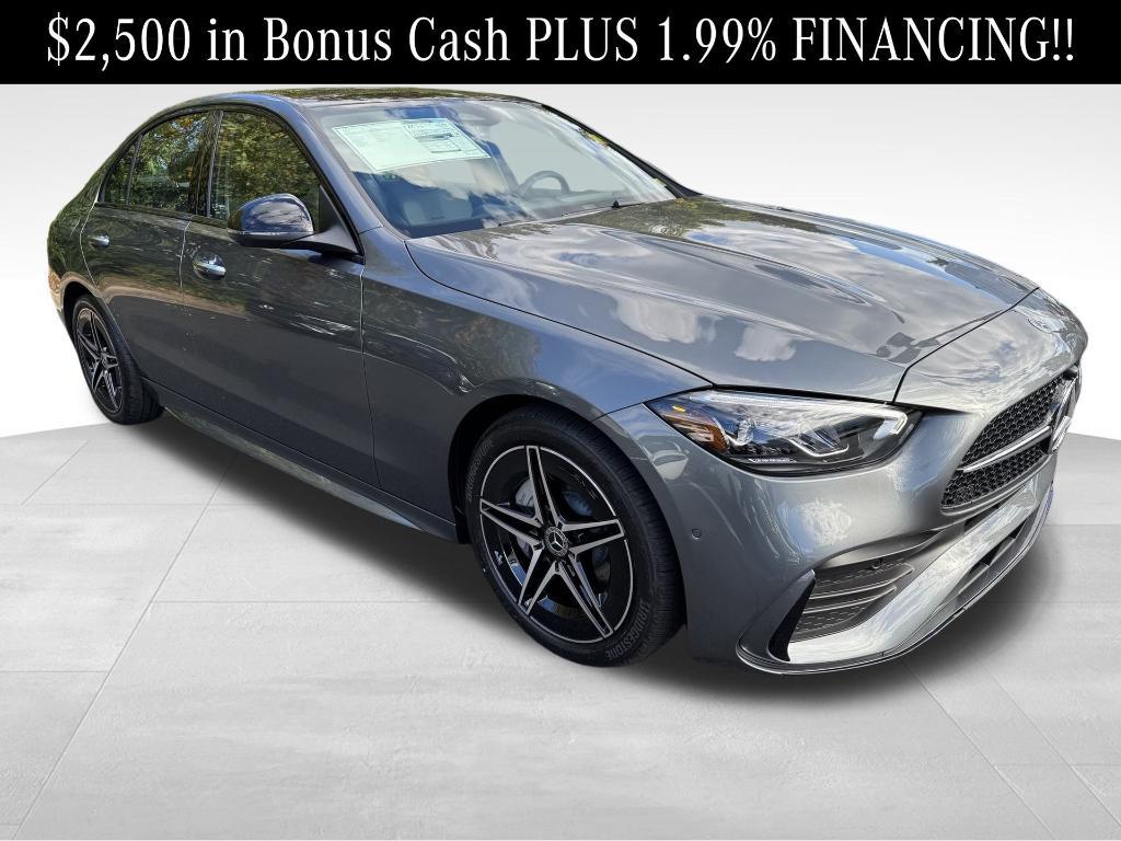 used 2025 Mercedes-Benz C-Class car, priced at $59,900