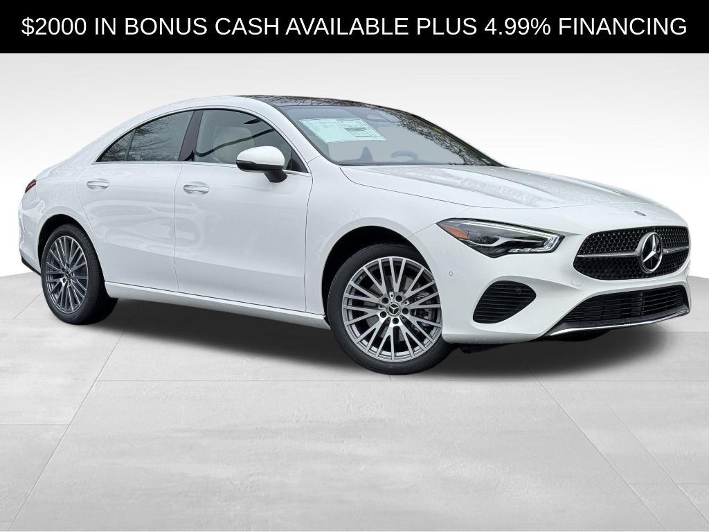 new 2025 Mercedes-Benz CLA 250 car, priced at $48,695