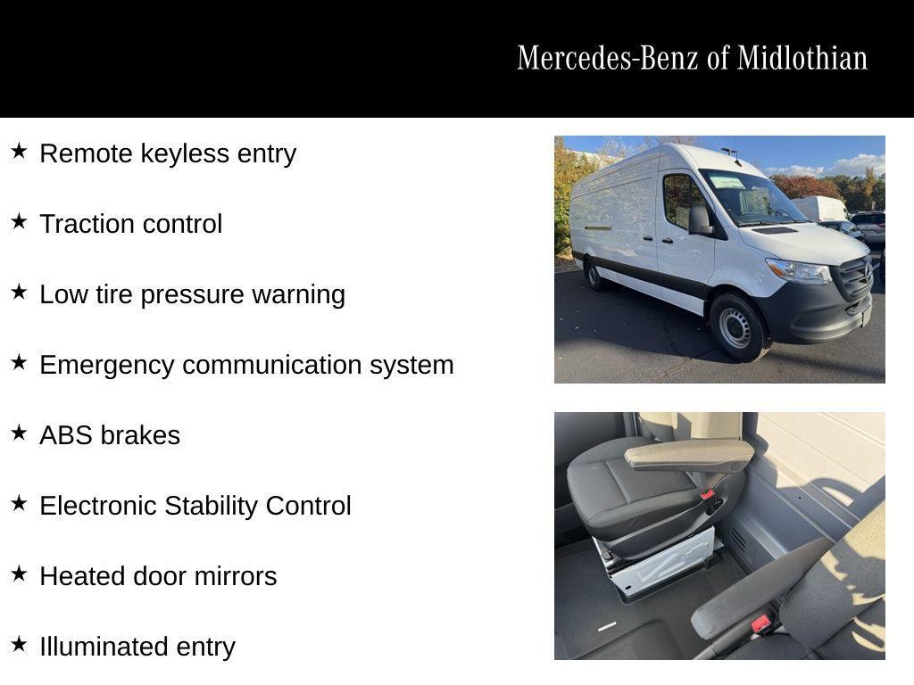 new 2025 Mercedes-Benz Sprinter 2500 car, priced at $65,799