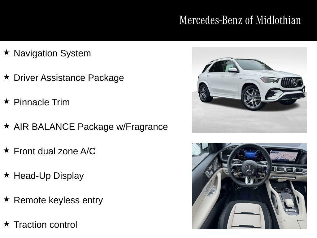 new 2026 Mercedes-Benz AMG GLE 53 car, priced at $102,450
