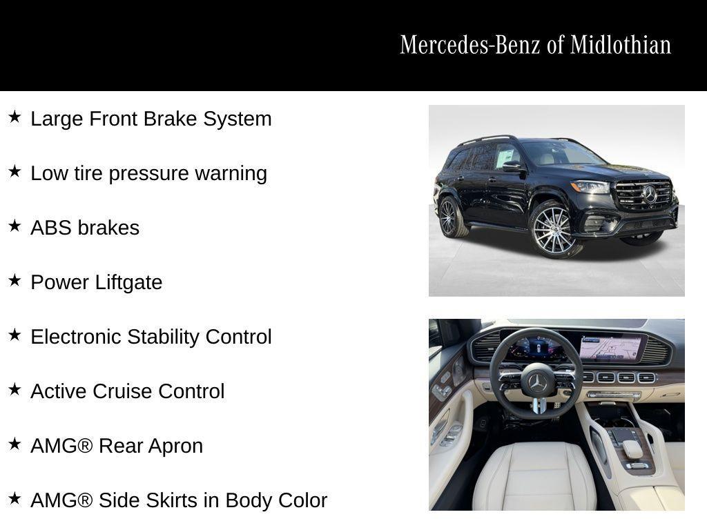 new 2025 Mercedes-Benz GLS 450 car, priced at $98,195